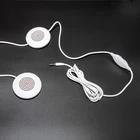 Mini Mp3 Sleep Earphones Linx Mini White 3.5mm Pillow Speaker Earphone Headphone For Sleeping For MP3 MP4 Player