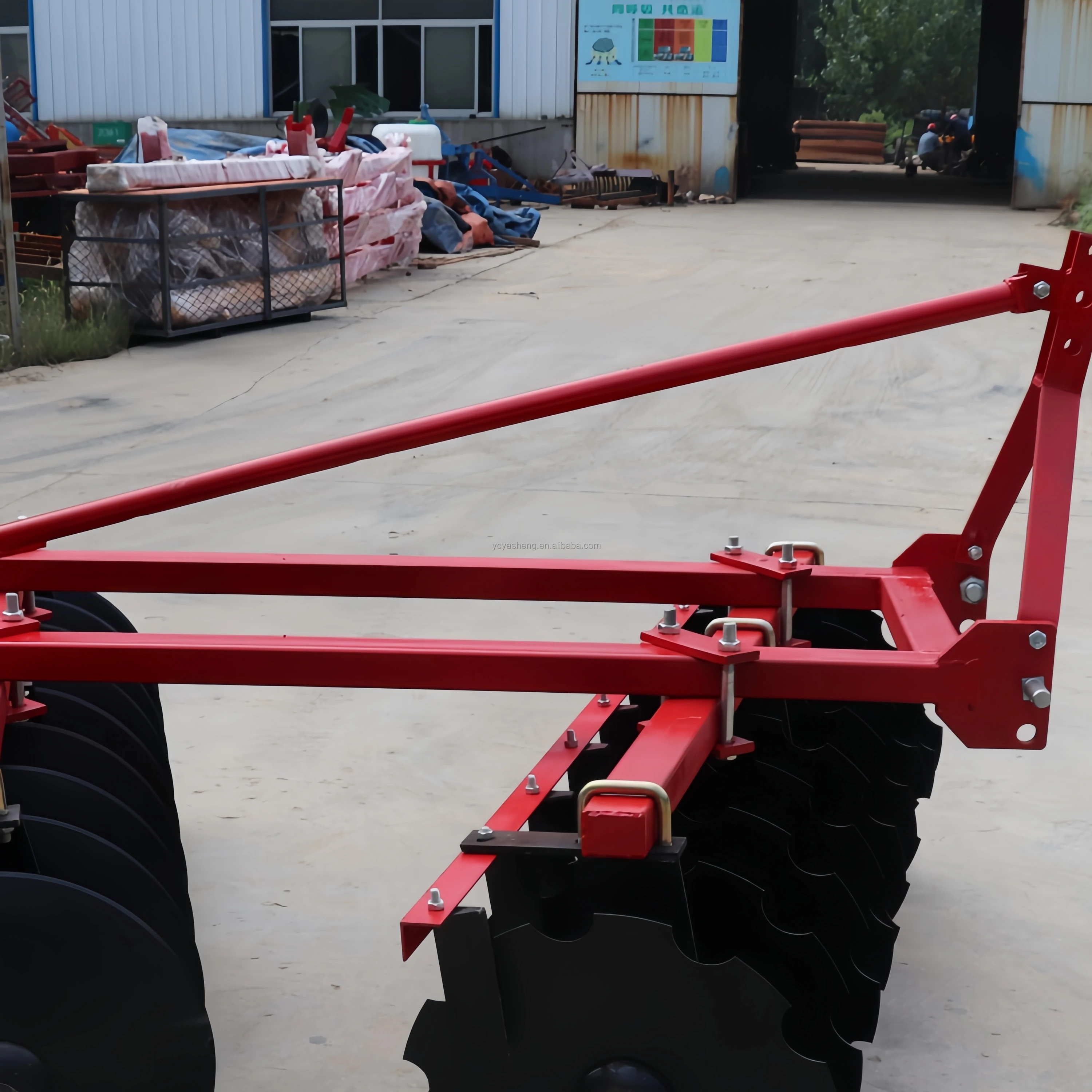 Farm Machinery Tractor Trailed Hydraulic Heavy Duty Disc Plough Plow