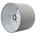 Lamp Shade Base Lamp Shade Linen Hardback Round Base Cylindrical Lamp Shade