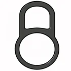 Sex Top Class Quality 100% Silicone R01 Cock Ring Lock For Male Delay Ejaculation Sex Toy Adult Products For Men