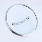 Pot Lid Pot Lid Stainless Ring G Type Temper Glass Pot Lid Cookwar Lid For Stainless Steel Pot Ceramic Lid
