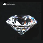 White polised synthetic cvd diamond stone uncut sale