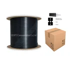 Steel FRP KFRP Strength Member FTTH Drop Cable 1 Core G652D G657a1 G657a2 G657b3
