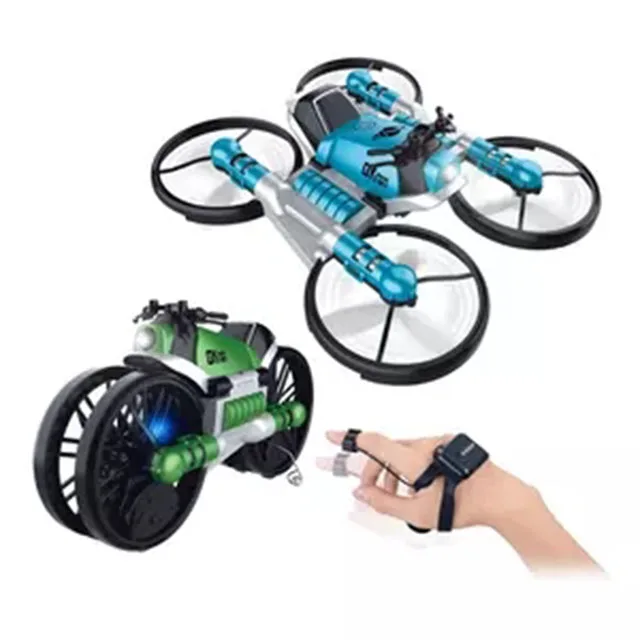 rc drone with bike