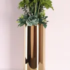 For OEM High Quality Metal Vase With Many Sizes For Home Decoration Stainless Steel Vases VA-01