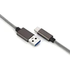 V8 Mobile Phones 3.0 Chargers 5v 3a Quick V8 Charging Pd Qc3.0 Data Mobile Phones C Type Metal Usb Fast Cable Charger