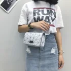 White Women Bags 2021 Fashion White Chain Shoulder Handbag Crossbody Women Hand Bags