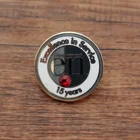 Lapel Pins Suppliers Vastpins Custom Company Charity Community Office Logo Metal Badges Lapel Hard Enamel Pin Manufactuer