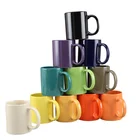 Ceramic Mug Low Price Wholesale Modern Color Glazed Stoneware Coffee Cup 10oz Mugs Ceramic Mugs