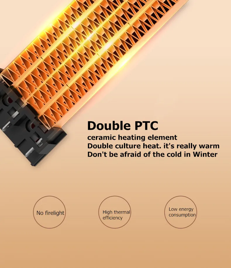 Heating Ptc Fan, 2-in-1, Portable - detail 18