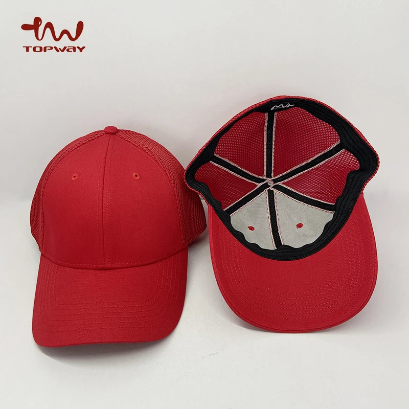Custom Blank Plain 6 Panel Spandex Flex 