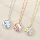 Hot Pendant Silver Hot Selling Zodiac Necklace Pendant Sterling Silver Niche Coin Pendant Commemorative Gift