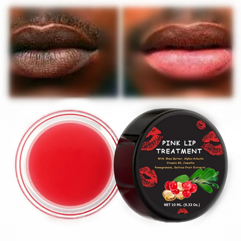 Pink Lip Treatment Lightening Bleaching Cream To Remove Dark Smoke Lips