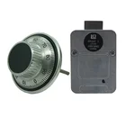 JN1548 Hot Sale Cerradura De Seguridad Combination Lock 3 Wheel Safe Lock