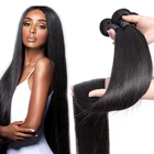 Brazilian 100% 26Inch 28Inch Cuticle Aligned Brazilian Straight Virgin 100% Human Hair Extension 12a