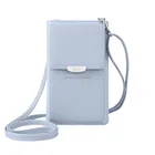 Phone Amazon Hot Women PU Leather Cell Phone Crossbody Cell Phone Holder Case With Strap Crossbody