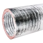Jacket The Outer Jacket Is Seamless For Insulated Flexible Aluminum Foil Duct