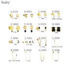 Silver Earrings Spanish S925 Silver Cute Bear 18K Gold Plated Earrings Jewelry Lady Gift Party Earrings