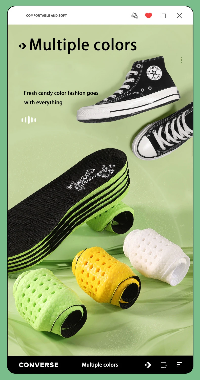 Mugwort Deodorizing Soft Insoles Shock Absorption Pads Mugwort Deodorizing Soft Insoles Shock Absorption Pads