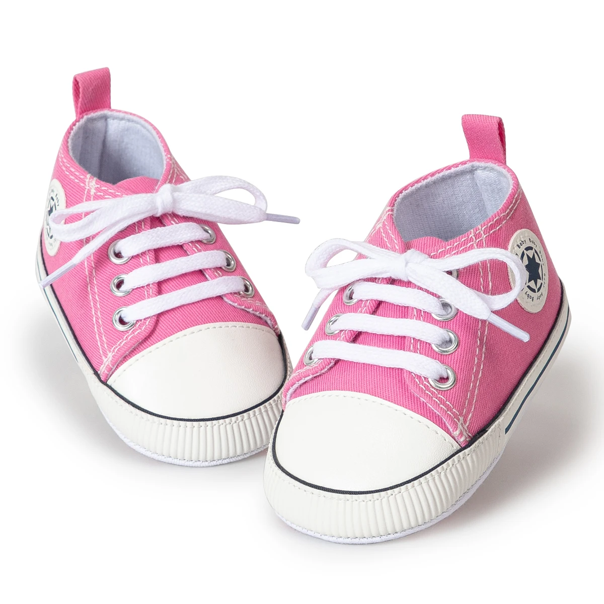New arrival Four Seasons Unisex boy and girl Canvas casual shoes Soft sole anti slip Baby sneaker