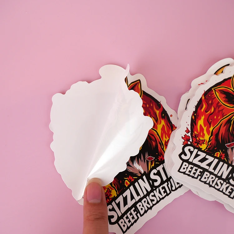 product customized 3d scene cartoon die cut anime decorative stickers vinyl waterproof prop note sticker maker-1