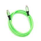 Usb Cable To Wholesale 1m/2m/3m Nylon Braided USB Charging Cable USB-C To Light-ning Cable