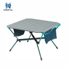 HOMFUL Portable Folding Camping Table Aluminum Foldable Camping Table With Carry Bag