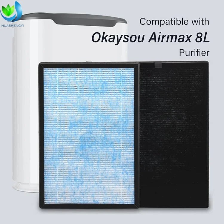 product wholesale price commercial activated carbon heppa filter for air purifier true air filter h13 hepa filter for okaysou airmax 8l-4