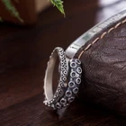 Unisex Rings Rings New Designer Trendy Custom Fashion Unisex Stainless Steel Octopus Silver Rings