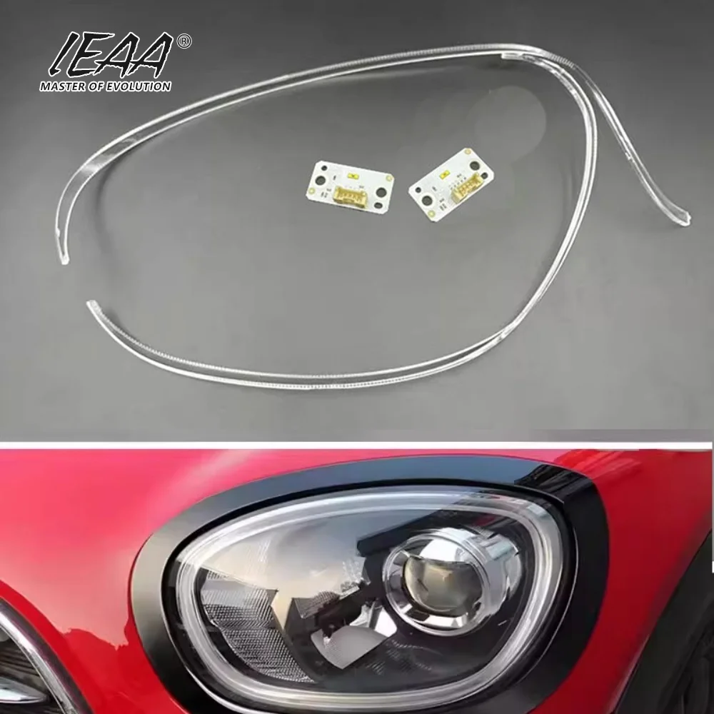 product car led tube daytime running light drl light guide strip for 2019 2024 vw golf8 mk8 golfr golf gti full led headlight 5h-3