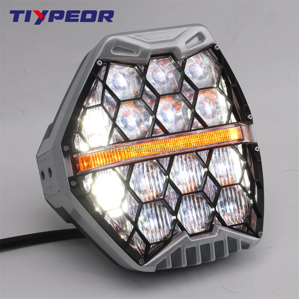 product tiypeor 120w high low beam amber drl led driving light 7 inch offroad drive light 7 off road light for jeep suv atv utv truck-5
