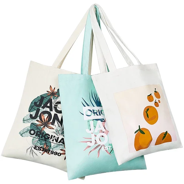 fabric shoulder grocery bag tote organic shopping cotton bag
