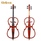 GC01-1 Wood Natural Color Electric Cello Chinese Brand Manufacturer Matt 4 4 3 4 Electric Cello