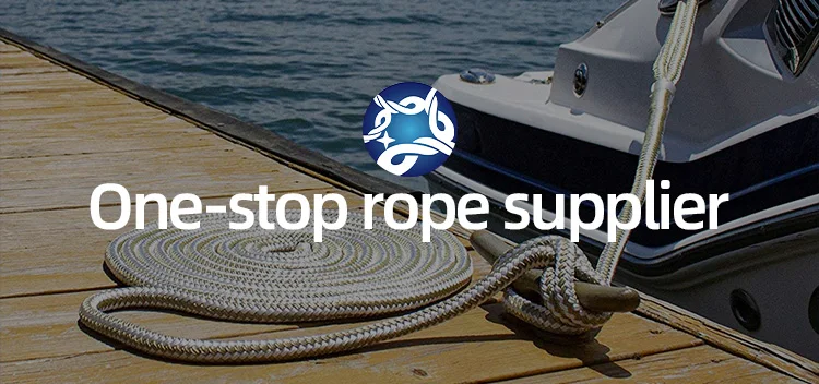 Lignes d'ancrage avec crochet en acier pour fournisseur de cordes de bateau