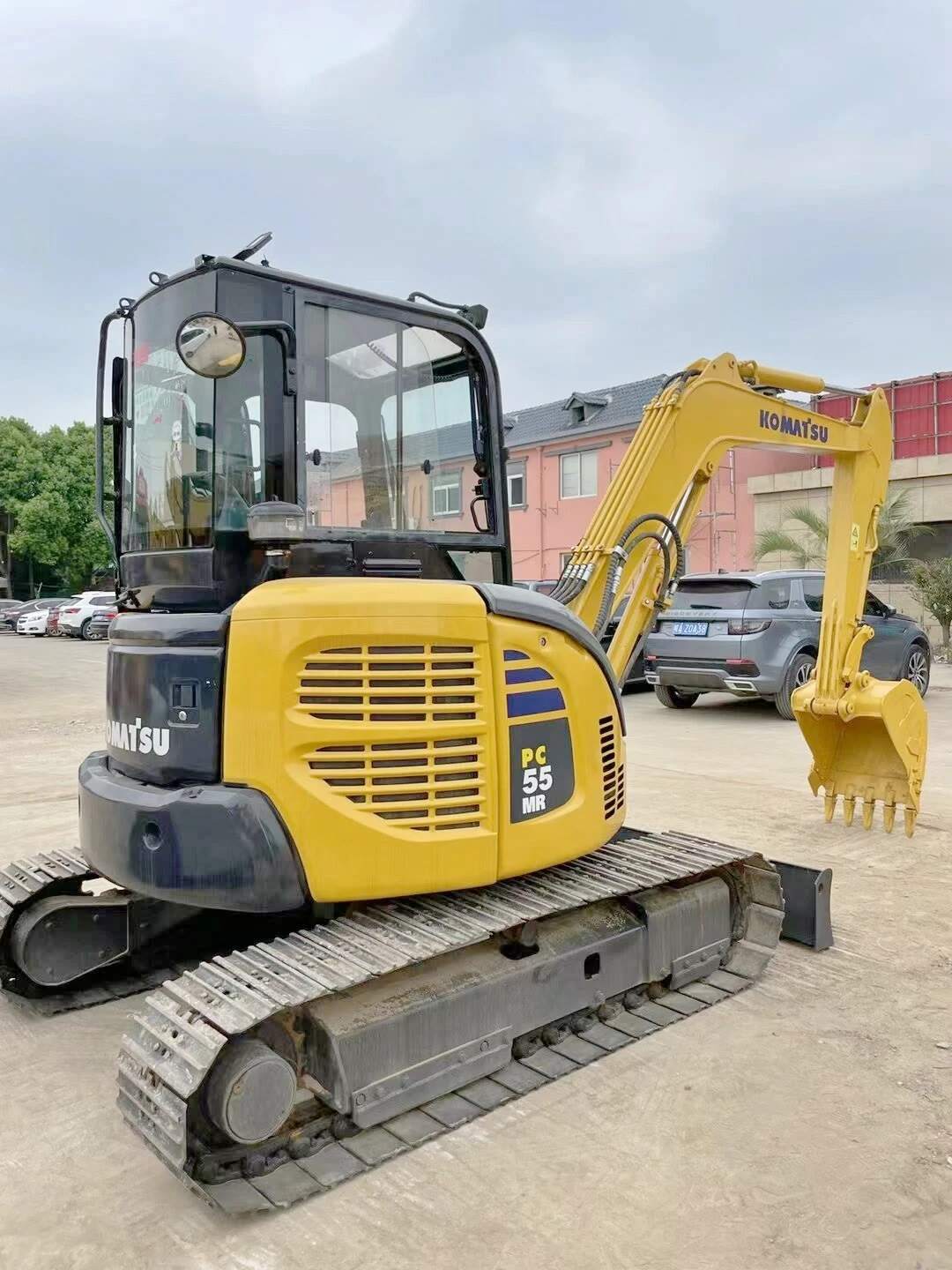 Used Komatsu PC55MR Mini Digger Excavator with 5ton Operating Weight 0.3cbm Bucket and 2001-4000 Working Hours