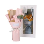Rose Soap Small Gift Portable Rose Teacher's Day Valentine's Day Handmade Soap Flower