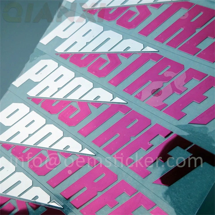 product custom transfer stickers for sunglasses gift box perfume bottle 3d trademark metal stickers-2