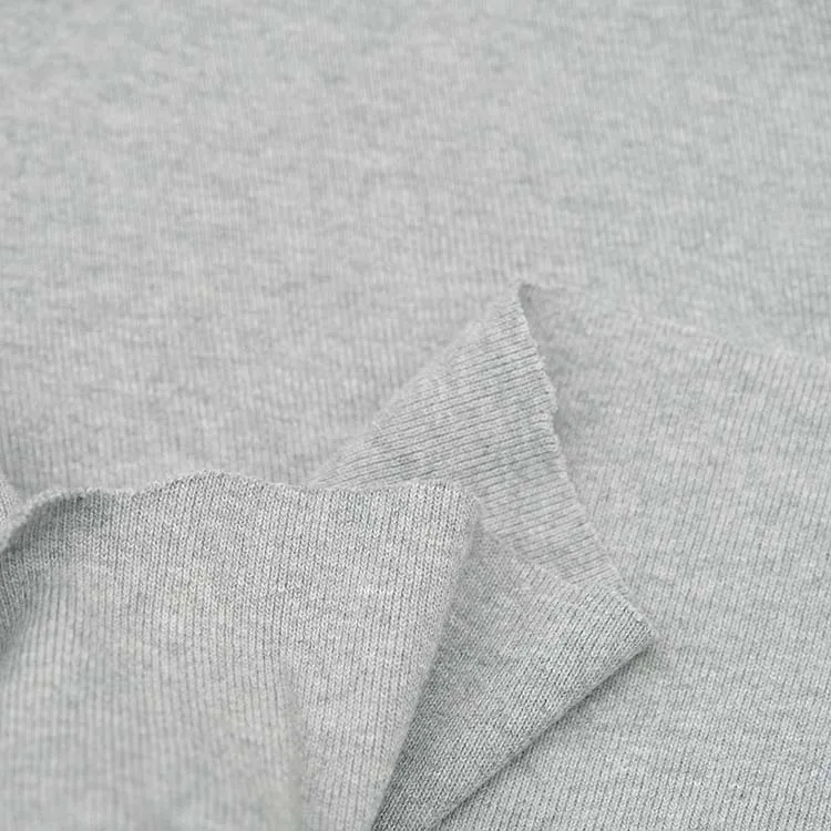 Seamless TOP Tube TShirt Cotton Spandex Free Cut Tubular Knitting Jersey Fabric in Rolling Packing supplier