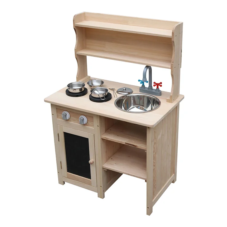 play kitchen solid wood