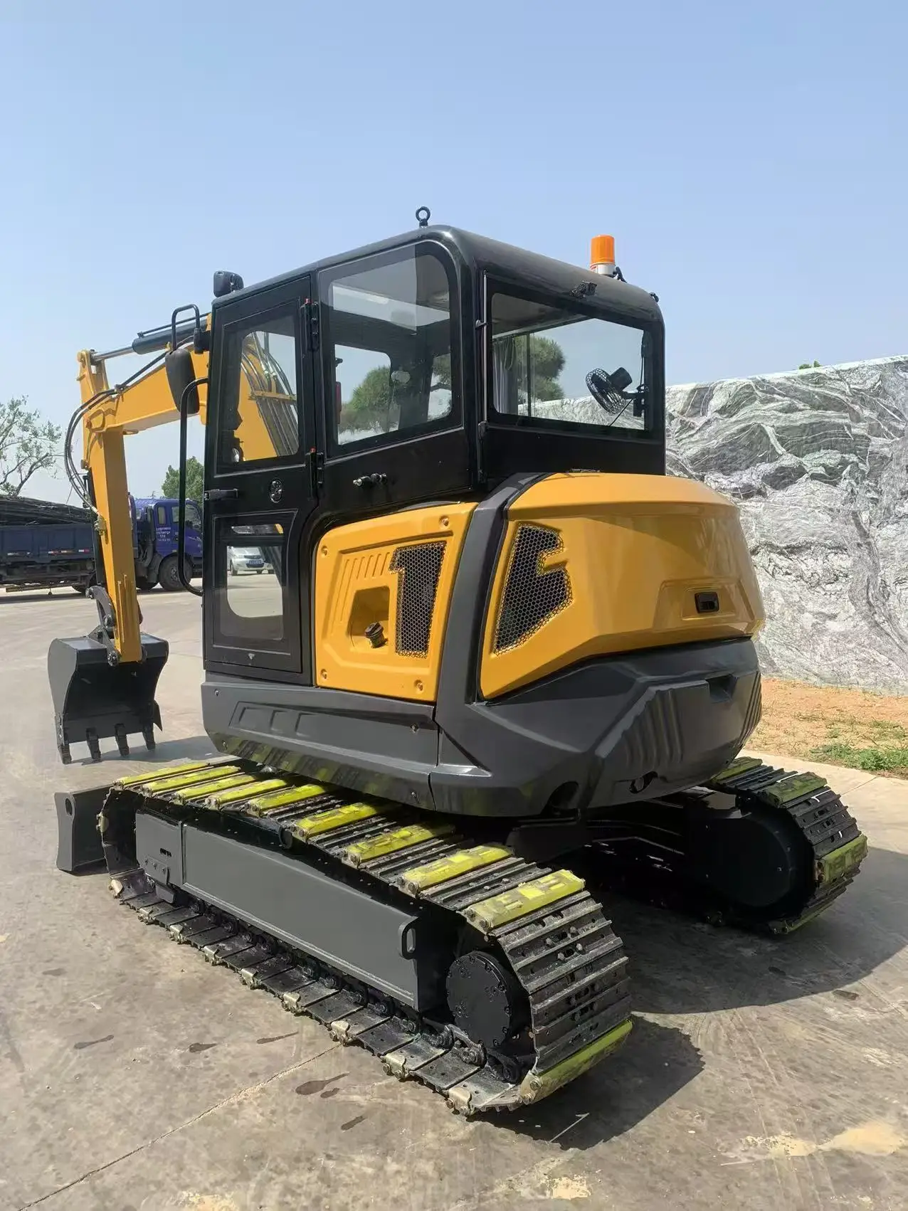 product ht65 high quality hydraulic mini crawler hydraulic excavator 65ton for construction-5