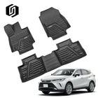 Car Mats All Car Mat All Weather Waterproof Luxury Material TPE Car Mats Carpet Mats For TOYOTA RAV4 2020+