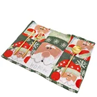 Cloth Table Mat Christmas Decorative Products Knitted Cloth Meal Pad Tablecloth Elderly Small Tree Table Mat