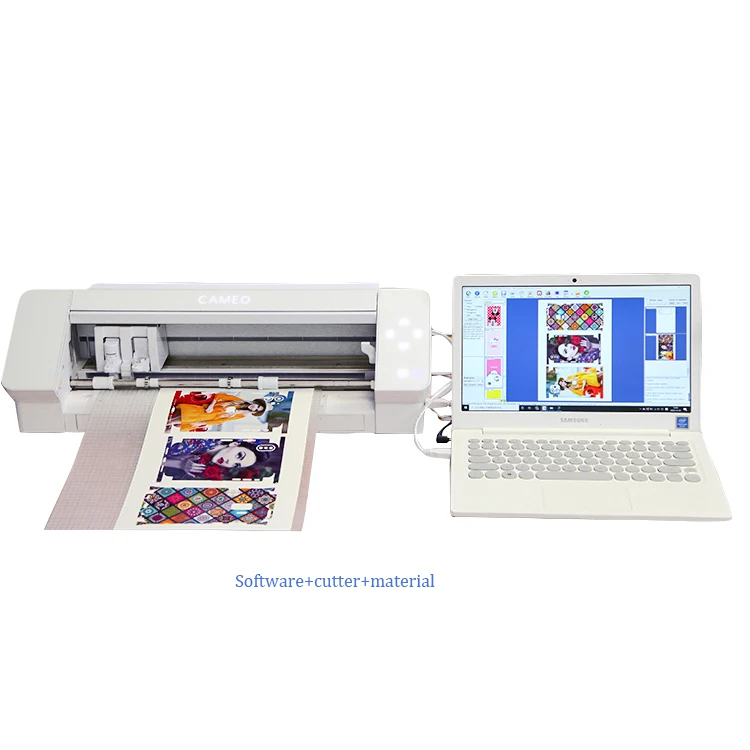 Sticker Printer And Cutter For 