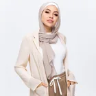 Scarves Hijab Scarf 2020 Extra Long Plain Chiffon Scarf Hijab Chiffon Ladies Scarf