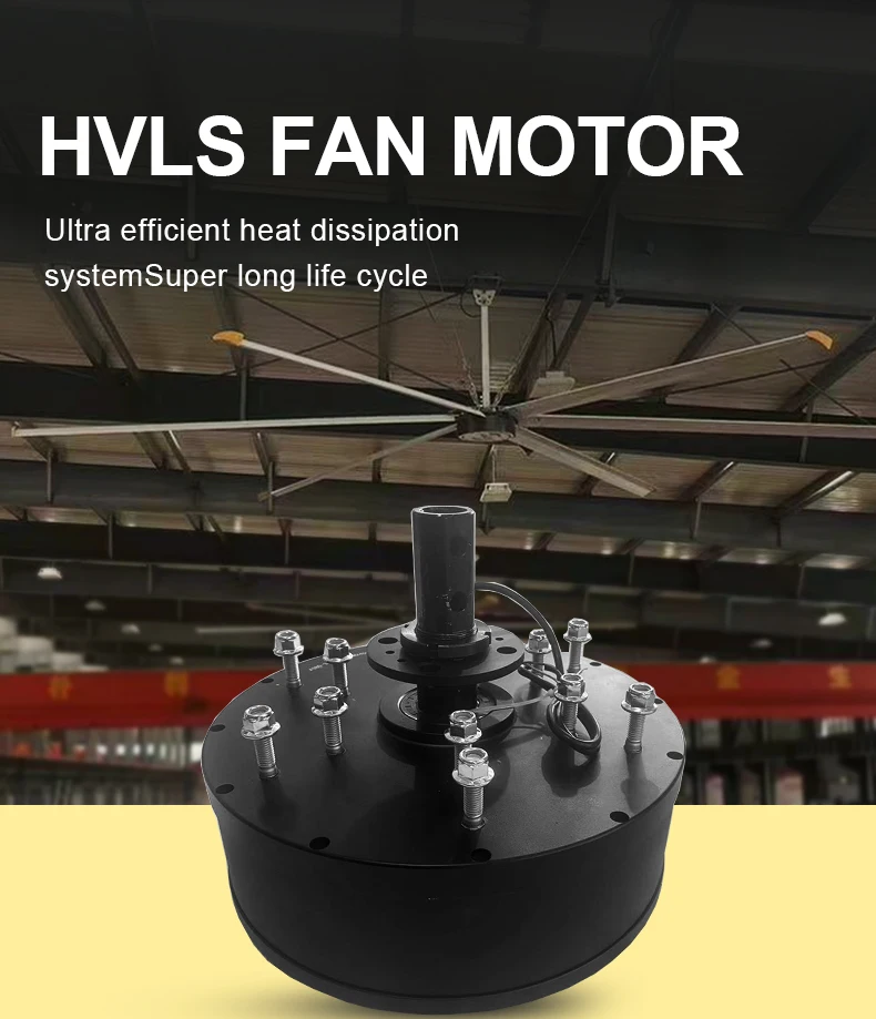 Outer-rotor Motor, 220V1.8Kw, AL - detail 2
