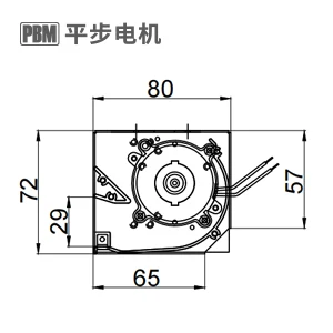 Tangential Fan, 12V, 50mm, Aluminum - detail 22