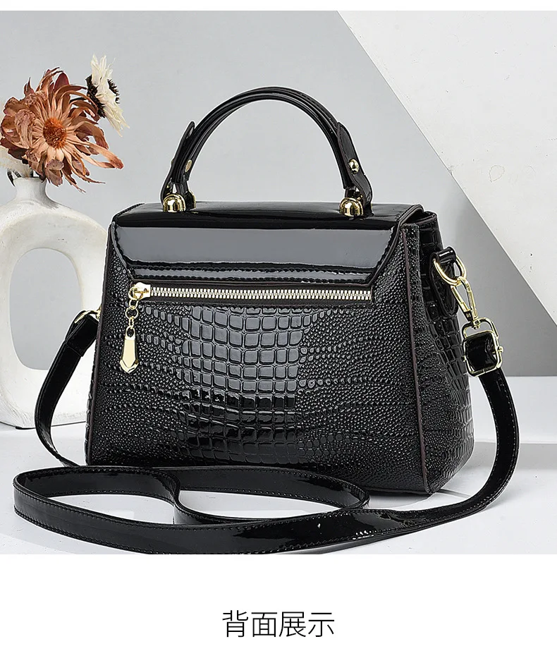 New Hot Selling Luxury Women Handbags Ladies Shoulder Bags Designer Crocodile Pu Leather Handbags Women Tote Bag