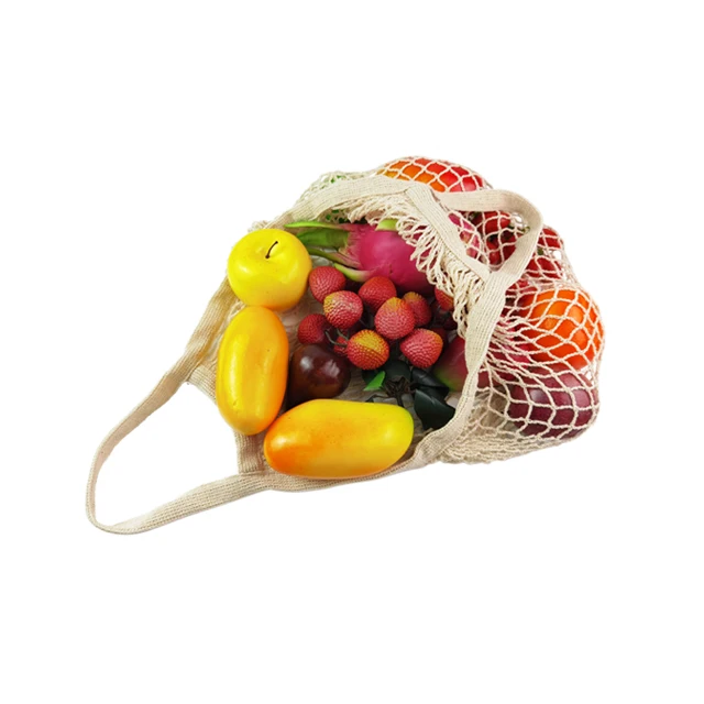 oem/odm eco shopping bag vegetable net reusable fruit organic