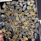 Gemstone 2021 Jewelry Gemstone Gold Moon Shaped Natural Raw Carved Crystal Stone