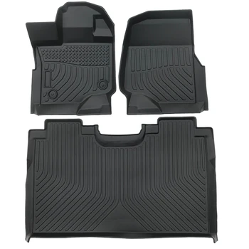 3D Carpet car liners Pick Up Mats Foot Pad TPE Car Floor Mats for Ford F150 F 150 Super Crew Accessories
